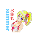 頑張る巫女お姉さん2（個別スタンプ：4）