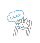 私のノートにいるうさぎ（個別スタンプ：10）