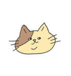 二重アゴの猫たち2（個別スタンプ：1）