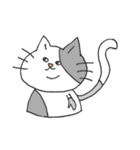 二重アゴの猫たち2（個別スタンプ：13）