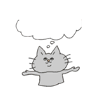 二重アゴの猫たち2（個別スタンプ：18）