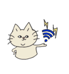 二重アゴの猫たち2（個別スタンプ：24）