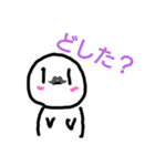 手書きです…（個別スタンプ：8）