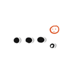 ひね文字 日常生活（個別スタンプ：25）