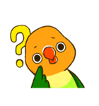 ボタンインコ ポンカン（個別スタンプ：6）