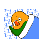 ボタンインコ ポンカン（個別スタンプ：8）