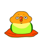 ボタンインコ ポンカン（個別スタンプ：19）