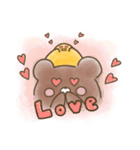 くまとひよこ（個別スタンプ：8）