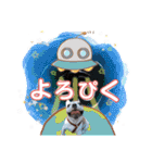 フレンチブルドッグ♡ボス（個別スタンプ：12）