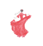 フラメンコが踊りたい（個別スタンプ：23）