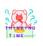 かわいい食べ物のおもしろ動物スタンプ（個別スタンプ：6）