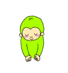 おさるのエテちゃん（個別スタンプ：3）