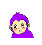おさるのエテちゃん（個別スタンプ：4）