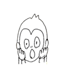 おさるのエテちゃん（個別スタンプ：5）