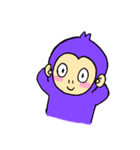 おさるのエテちゃん（個別スタンプ：8）