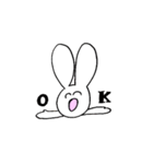 うさぎさぁぁぁんの日常（個別スタンプ：3）