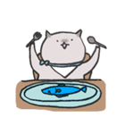ぽちゃねこリリィ（個別スタンプ：4）
