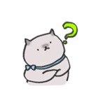 ぽちゃねこリリィ（個別スタンプ：8）