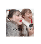 愉快な豚ちゃん（個別スタンプ：3）
