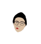 顔、顔、顔、、（個別スタンプ：3）