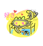 玉ネギねこ（個別スタンプ：17）
