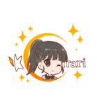 キラリちゃんと先輩スタンプ（個別スタンプ：1）