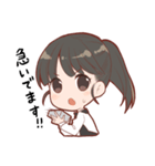 キラリちゃんと先輩スタンプ（個別スタンプ：2）