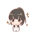 キラリちゃんと先輩スタンプ（個別スタンプ：6）