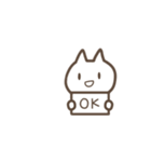 こんにちはしろいねこです。（個別スタンプ：14）