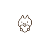 こんにちはしろいねこです。（個別スタンプ：33）