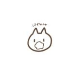 こんにちはしろいねこです。（個別スタンプ：36）