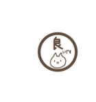 こんにちはしろいねこです。（個別スタンプ：40）