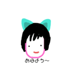 子供の描く絵（個別スタンプ：1）
