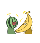 スイカとバナナ（個別スタンプ：4）