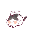 うちの猫たち。あずき（個別スタンプ：4）