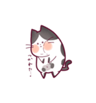 うちの猫たち。あずき（個別スタンプ：7）