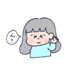 ほっこりおんなのこ スタンプ（個別スタンプ：18）