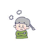ほっこりおんなのこ スタンプ（個別スタンプ：24）