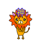 イケてるライオン（個別スタンプ：8）