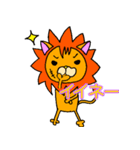 イケてるライオン（個別スタンプ：11）
