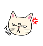 不機嫌なユルネコcat（個別スタンプ：1）