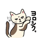 不機嫌なユルネコcat（個別スタンプ：10）