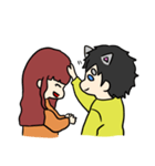 カップルスタンプ001（個別スタンプ：11）