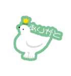 ライチョウのシール（個別スタンプ：3）