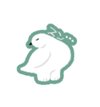 ライチョウのシール（個別スタンプ：10）