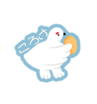 ライチョウのシール（個別スタンプ：32）