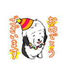 オールドイングリッシュシープドッグ！（個別スタンプ：30）