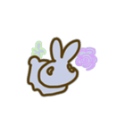 線の気ままに、うさぎ（個別スタンプ：5）