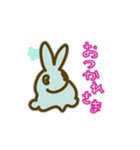 線の気ままに、うさぎ（個別スタンプ：13）