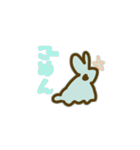 線の気ままに、うさぎ（個別スタンプ：15）